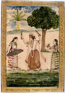 Megha Raga saison des pluies, 19e siècle