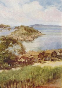 Village mélanésien, 1924