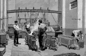 Maison de fonte à la Monnaie de Paris, 1892