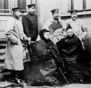 Membres de la famille royale à Cobourg, Allemagne, avril 1894 - Unbekannt