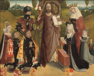 Tablette commémorative de Lord Raas de Haamstede, entre 1452 et 1465 - Unbekannt