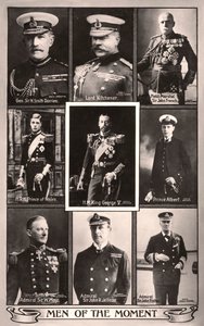 Hommes du moment, début du 20ème siècle
