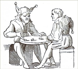 Hommes jouant aux dés - Unbekannt