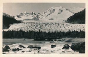 Glacier Mendenhall près de Juneau, Alaska, c1940 - Unbekannt
