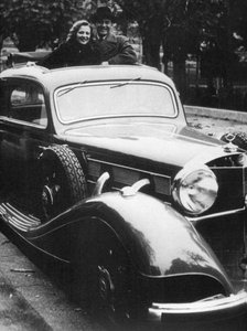Voiture Mercedes-Benz, années 1930 - Unbekannt