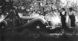 Voiture Mercedes-Benz, années 1930