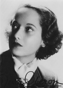 Merle Oberon 1911-1979, actrice britannique, vers les années 1930 - Unbekannt