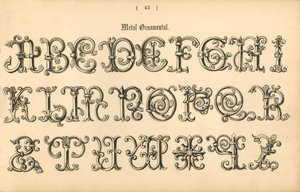 Ornement métallique, 1862 - Unbekannt
