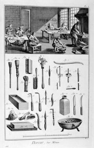 Doreurs de métal, 1751-1777 - Unbekannt