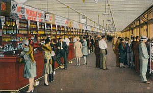 Mexicali Beer Hall, Le plus long bar du monde, vers 1939 - Unbekannt