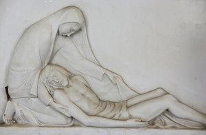 Cimetière monumental de Milan : Pietà, Milan, Italie