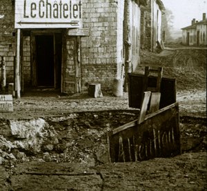Carrefour miné, Le Chatelet, France, c1914-c1918 - Unbekannt