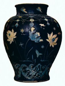 Dynastie Ming, vase Fahua, 15e siècle - Unbekannt