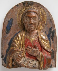 Miniature en relief du prophète hébreu Daniel avec rouleau, allemand, 1200-1225 - Unbekannt