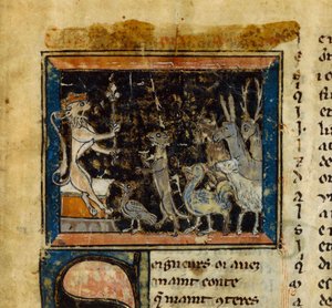 Miniature du Roman de Renart, 13ème siècle - Unbekannt