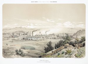 Exploitation minière, minerais métalliques mine de zinc à Angleur, Belgique - Unbekannt