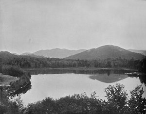 Mirror Lake, Adirondacks, New York, vers 1897 - Unbekannt