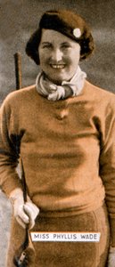 Miss Phyllis Wade, championne de golf féminine anglaise, 1934 - Unbekannt