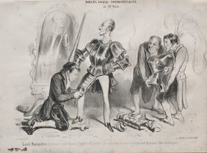 Mœurs anglo-chevaleresques, 1839 - Unbekannt