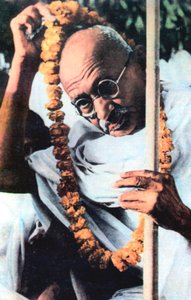 Mohandas Karamchand Gandhi 1869-1948, leader nationaliste indien - Unbekannt