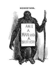Monkeyana : Suis-je un homme et un frère, 1861 - Unbekannt