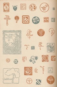 Monogrammes et marques, vers 1890, 1905 - Unbekannt
