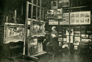 Monsieur Detaille dans son atelier