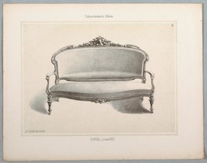 Album mensuel des ébénistes - Unbekannt