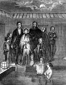 Baptême mormon par immersion totale, Salt Lake City, Utah, 1853 - Unbekannt