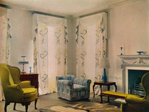 Salle du matin dans la maison de M. Vestey au 9 Templewood Avenue, Hampstead, Londres, 1932 - Unbekannt