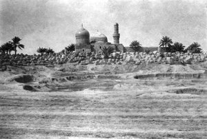 Mosquée et cimetière près de Bagdad, 1918 - Unbekannt