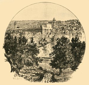 Mosquée à Hébron, 1890
