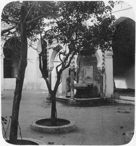Fontaine de la mosquée, Alger, Algérie, fin du 19e ou début du 20e siècle