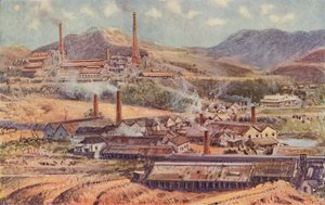 Mines du mont Morgan, Queensland, 1923