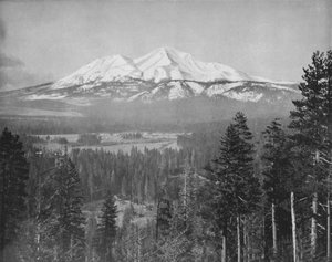 Mont Shasta, 19ème siècle - Unbekannt