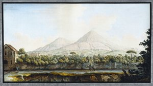 Mont Vésuve, Royaume de Naples, vers 1767