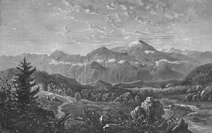 Mont Washington et les collines blanches, 1883 - Unbekannt