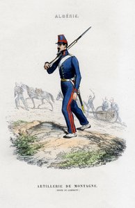 Artillerie de montagne, armée française en Algérie - Unbekannt