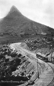 Tramway de montagne, Camps Bay, Le Cap, Afrique du Sud, 1917 - Unbekannt