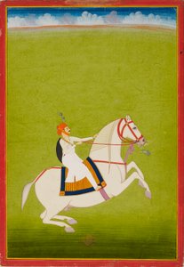 Rajput monté, début du XIXe siècle - Unbekannt