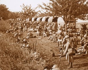 Départ, route vers Foix, France, vers 1914-1918 - Unbekannt