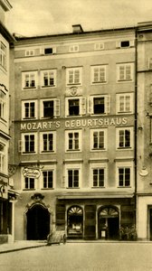 Lieu de naissance de Mozart, Salzbourg, Autriche