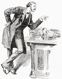 M. Balfour parlant à la Chambre des communes - Unbekannt