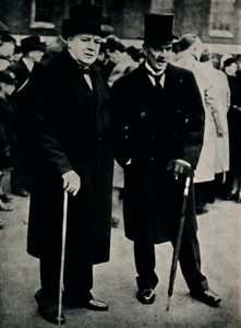 M. Chamberlain et M. Churchill, 23 février 1940, 1945