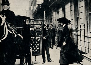 M. Churchill part pour sa lune de miel, 1908 - Unbekannt