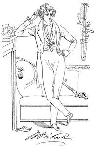 M. Disraeli dans sa jeunesse, 19ème siècle - Unbekannt