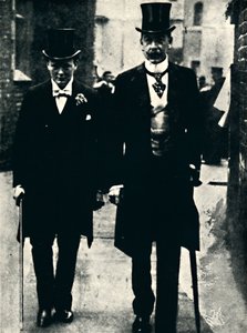 M. Lewis Harcourt et M. Churchill, vers 1900, 1945 - Unbekannt