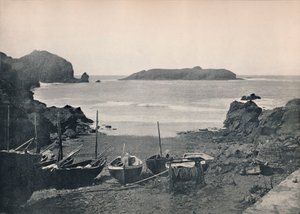 Mullion Cove - Montrant Mullion Island, 1895 - Unbekannt