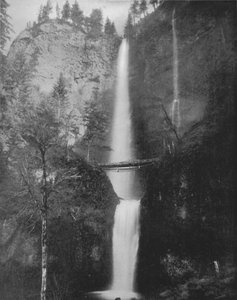 Chutes de Multnomah, 19ème siècle - Unbekannt