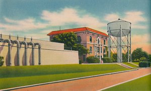 Aqueduc municipal, Barranquilla, années 1940